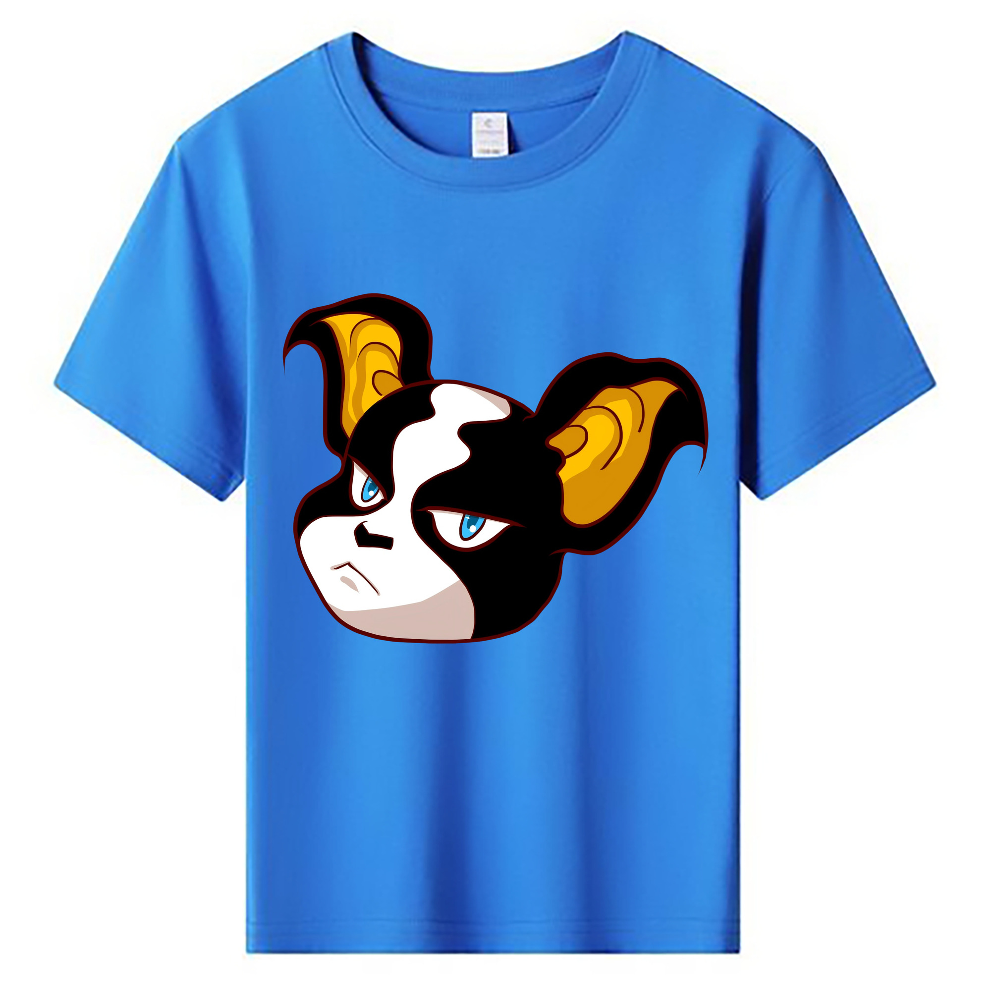 （画像用） ジョジョの奇妙な冒険 イギー JoJo's Bizarre Adventure Iggy 綿100％キッズTシャツ（フロントプリント）
